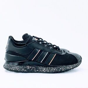 Adidas Original SL Andridge Women Sneakers Black Nylon Runner Trainer Sz 9.5